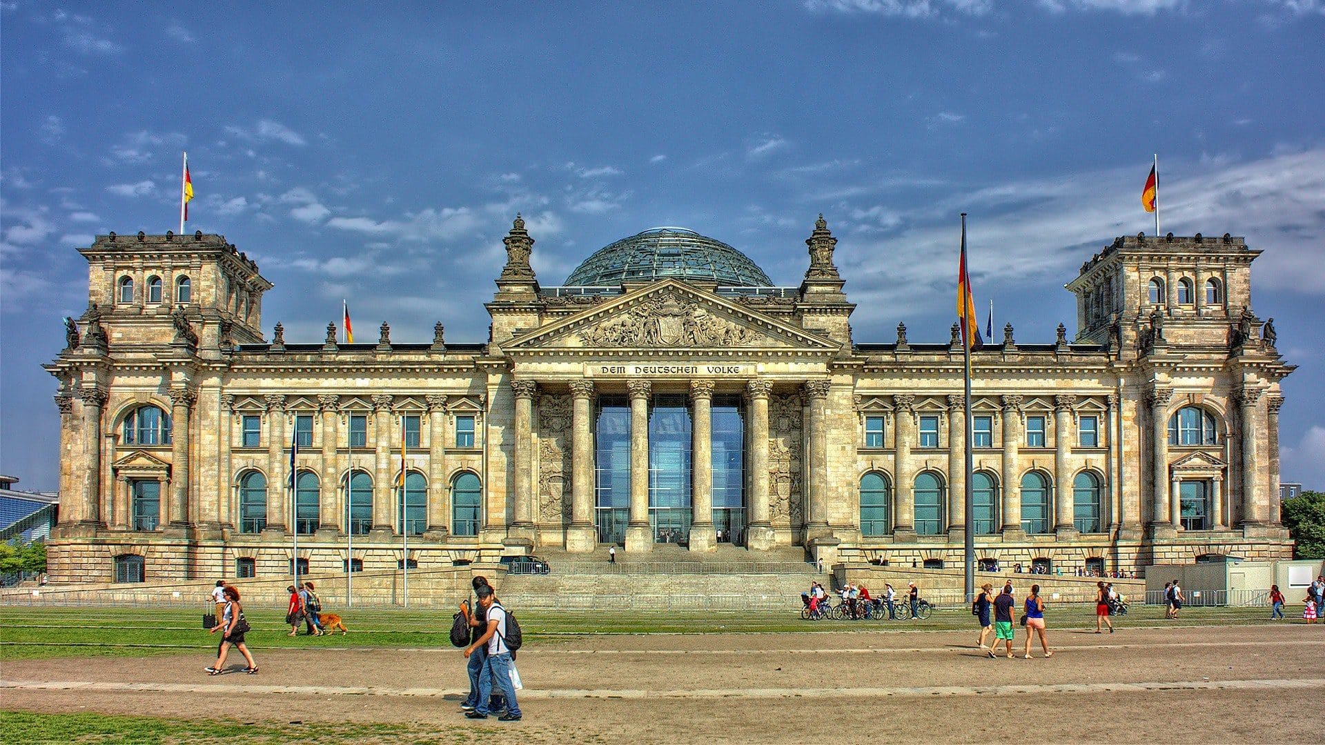 Dem Deutschen Volke Reichstag - Bundestag - pixabay-86456